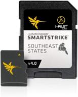 humminbird 600039-4 smartstrike southeast v4 digital gps maps micro card for enhanced navigation, black logo