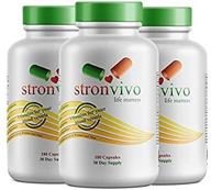 💊 stronvivo 90-day supply: 3 bottles with 540 capsules logo