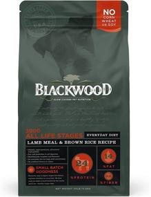 img 4 attached to Premium USA-Made Slow-Cooked Blackwood Dog Food - Natural Dry Dog Food for All Sizes and Breeds, With Resealable Bag for Long-Lasting Freshness