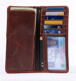 img 3 attached to 👝 Looking for a stylish leather bifold wallet? Check out RAWHYD Leather Bifold Wallet – Perfect for Western Men's Accessories!