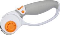 🔪 fiskars comfort loop rotary cutter 45mm - steel and orange: a highly efficient cutting tool logo