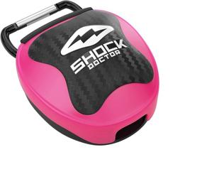 img 4 attached to Shock Doctor Mouth Guard Case: Keep Your Mouthguard Clean and Safe from Dirt (PINK)