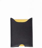 👜 exquisite handmade leather card wallet in timeless black logo