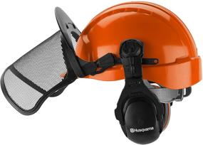 img 3 attached to Husqvarna 592752601 Forest Head Protection Helmet for Optimal Safety in Orange