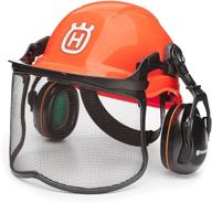 husqvarna 592752601 forest head protection helmet for optimal safety in orange logo