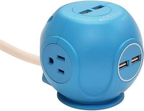 img 1 attached to Accell Power Cutie Protector USB Power Strips & Surge Protectors