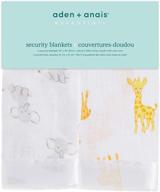 🦒 aden + anais security blanket 2 pack: safari babes logo