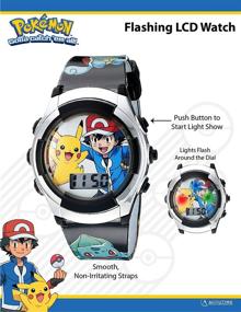 img 1 attached to Pokémon Youth Quartz Watch for Kids