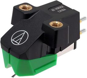 img 3 attached to 🎶 Enhanced Audio-Technica AT-VM95E Dual Moving Magnet Turntable Cartridge in Green