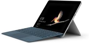 img 2 attached to 💙 Cobalt Blue Microsoft Surface Go Alcantara Signature Type Cover (Model 1840 KCS-00021) - Premium, Stylish Keyboard