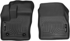 img 4 attached to 🚐 Husky Liners 18321 - Weatherbeater Front Floor Mats for 2014-2019 Ford Transit Connect (Black)