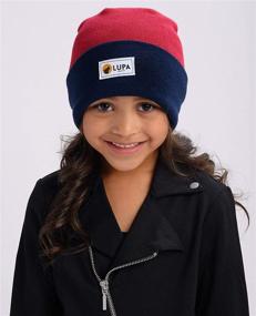 img 2 attached to 🧢 Lupa Kids Classic Acrylic Beanie: Canadian-Made Unisex Hat for All Seasons