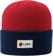 🧢 lupa kids classic acrylic beanie: canadian-made unisex hat for all seasons logo