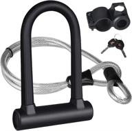 🔒 kastewill bike u lock heavy duty: ultimate anti-theft protection for e-bike, mountain bike, and road bike logo