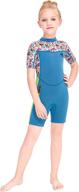 neoprene wetsuit toddler swimsuit protection sports & fitness and water sports logo