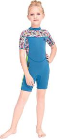 img 4 attached to Neoprene Wetsuit Toddler Swimsuit Protection Sports & Fitness and Water Sports
