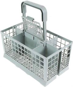 img 4 attached to Durable Dishwasher Basket: Perfect Fit for Kenmore, Whirlpool, Bosch, Maytag, KitchenAid & More - 9.45x 5.5x 4.7 Inch