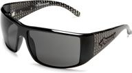 anarchy iniquity rectangular sunglasses black logo