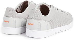 img 1 attached to SWIMS Breeze Tennis Sneakers White