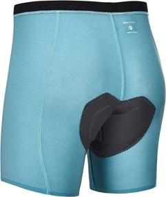 img 4 attached to DEALYORK Cycling Underwear Padded Ergonomic Sports & Fitness and Cycling