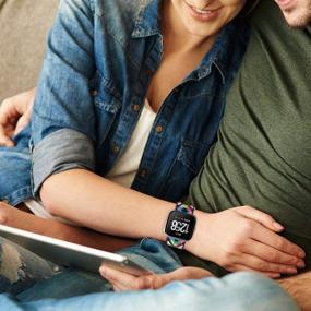 img 1 attached to Улучшите свой стиль Fitbit с заменяемой совместимой эластичной лентой Fitbit Fashion.