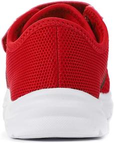 img 1 attached to 👧 PromArder Girls' Athletic Running Sneakers for Toddlers