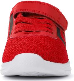 img 2 attached to 👧 PromArder Girls' Athletic Running Sneakers for Toddlers