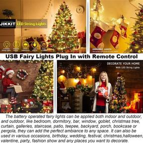 img 1 attached to JIKKIT USB Plug In Fairy Lights с таймером дистанционного управления