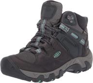 🥾 get ready to conquer trails with keen women's steens mid wp hiking boot логотип