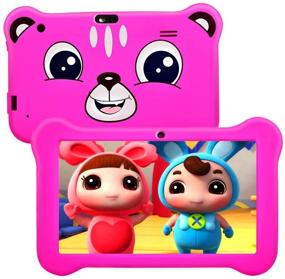 img 4 attached to 7-inch Android 9.0 Kids Edition Tablet with WiFi, GMS Certified, 2GB+16GB, Parental Control, 40+ Pre-Installed Apps & Kids-Proof Case