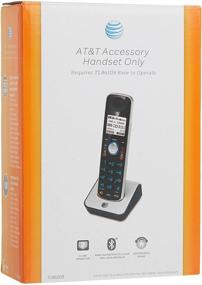 img 3 attached to AT&T TL86009 Cordless Handset, Black/Silver | For Use with AT&T TL86109 Expandable Phone System