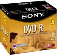 📀 sony dvd-r 16x 4.7 gb (pack of 5) logo
