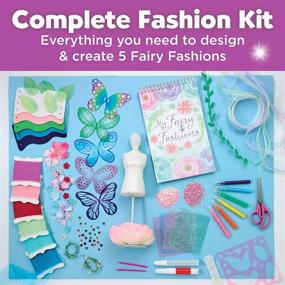 img 3 attached to 🧚 Creative Kids Fairy Fashion Design Kit