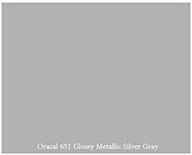 🔘 oracal 651 permanent adhesive-backed vinyl roll - 12 inches x 10 feet - ideal for craft cutters, punches, and vinyl sign cutters, in silver glossy finish logo
