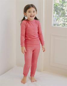 img 1 attached to 👶 Adorable Vaenait Baby Sleeve Sleepwear Pajamas for Boys - Comfortable Clothing in Sleepwear & Robes