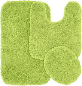 img 4 attached to Garland Rug 3 Piece Washable Bathroom Home Decor and Rugs, Pads & Protectors