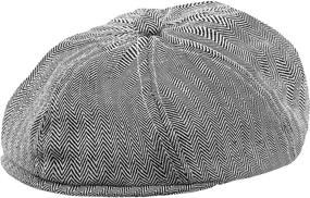 img 4 attached to 👶 Stylish Infant Newsboy Accessories: A Paperboy Look for Boys, 0-12 Months