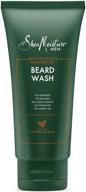 🧔 sheamoisture 6 oz beard wash: deep clean & refresh with maracuja oil & shea butter for full beards logo