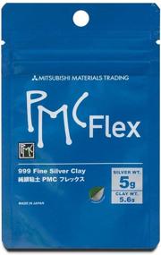 img 4 attached to Imported Japanese PMC Flex Metal Clay Silver - 5 grams