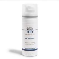 🌙 eltamd pm therapy face moisturizer - hyaluronic acid, oil-free, fragrance-free lotion, noncomedogenic - repairs & restores skin, 1.7 oz logo