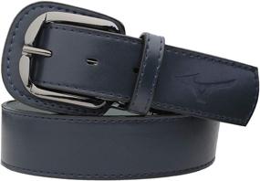 img 1 attached to 👦 Mizuno Youth Classic Black 31 Inch Men's Belt – Superior Quality Accessories for Youth Athletes