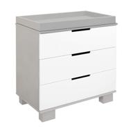 babyletto 3 drawer removable changing espresso logo
