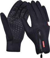 windproof winter touch screen cycling 🧤 gloves: thermala premium thermal gloves for outdoor sports логотип