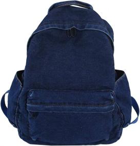 img 4 attached to Vintage Backpack School Travel Rucksack Backpacks and Casual Daypacks