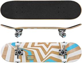 img 4 attached to 🛹 RD Street Series Skateboard: The Ultimate Urban Ride