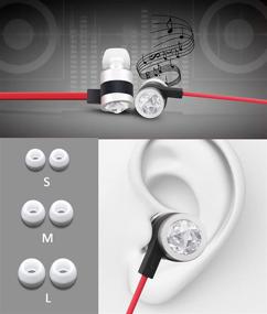 img 3 attached to Headphones Microphone Noise Isolating Comfort Fit Smartphones