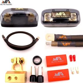 img 2 attached to Elite Audio 0 Gauge 100% Copper Pro Amp Kit EA-PROK0: Ultimate 5000 Watt Amplifier Wiring Kit with Premium OFC Copper Wire, RCA Interconnects, and Speaker Wire
