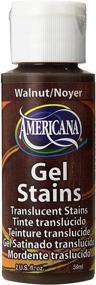 img 2 attached to 🎨 Enhance Your Craft with DecoArt Americana Gel Stains Paint - 2-Ounce Walnut Shade