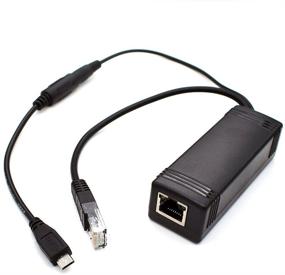 img 3 attached to 💡 Enhance Connectivity: PLUSPOE Micro USB Active PoE Splitter for Remote USB Power Over Ethernet - Perfect for Tablets, Dropcam, Nest Cam, and Raspberry Pi – Compatible with 10/100M PoE Switches or PoE Injectors