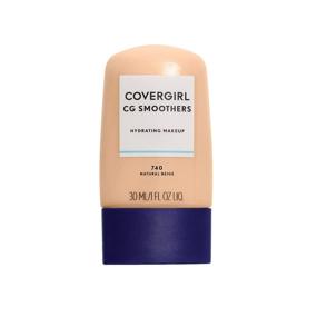 img 3 attached to COVERGIRL Smoothers Hydrating Makeup Foundation, Natural Beige - 1 Fl Oz (Pack of 1)
